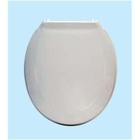 Centoco Manufacturing Corporation Centoco 440TM-001 White Luxury Plastic Toilet Seat 440TM-001